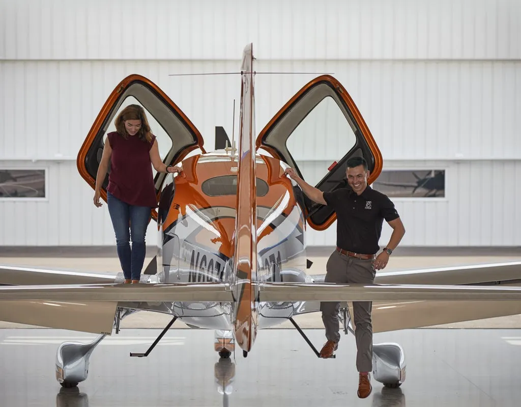 Inside the Cirrus cockpit — where every story begins
